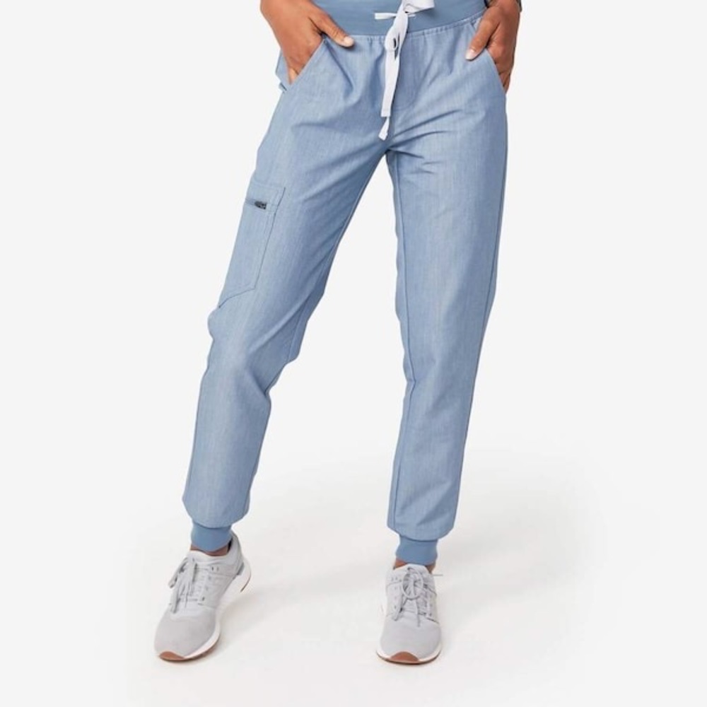 WEAR FIGS -Heather Indigo Joggers